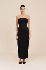 Romeo Strapless Dress - Black