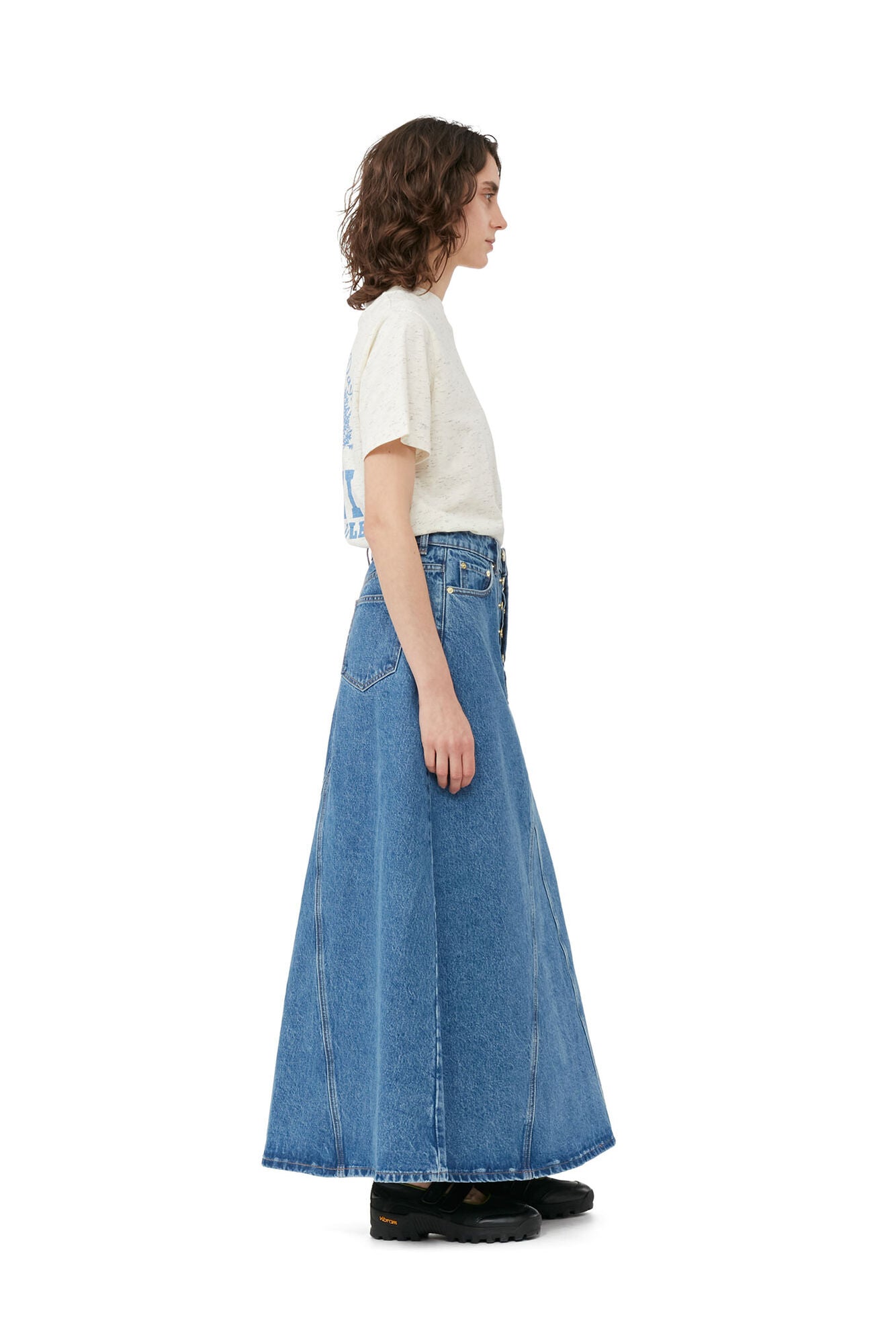 Heavy Denim Wide Drawstring Jeans - Rinse – Filly's Stable