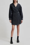 Andorra Denim Dress - Black