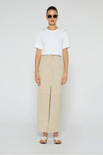 Chicago Suede Skirt - Creme