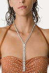 Jersey & Crystals Swimsuit - Bronze
