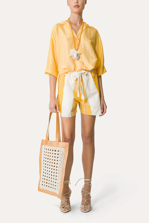 Cotton Linen Shorts - Sole