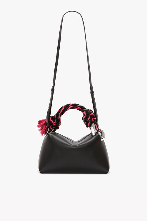 Corner Bag - Black Pink Rope