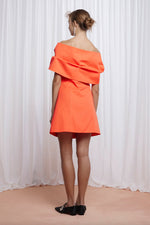 Carmen Dress - Coral