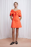 Carmen Dress - Coral