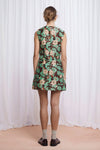 Harper Dress - Green Floral