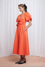 Devon Dress - Coral