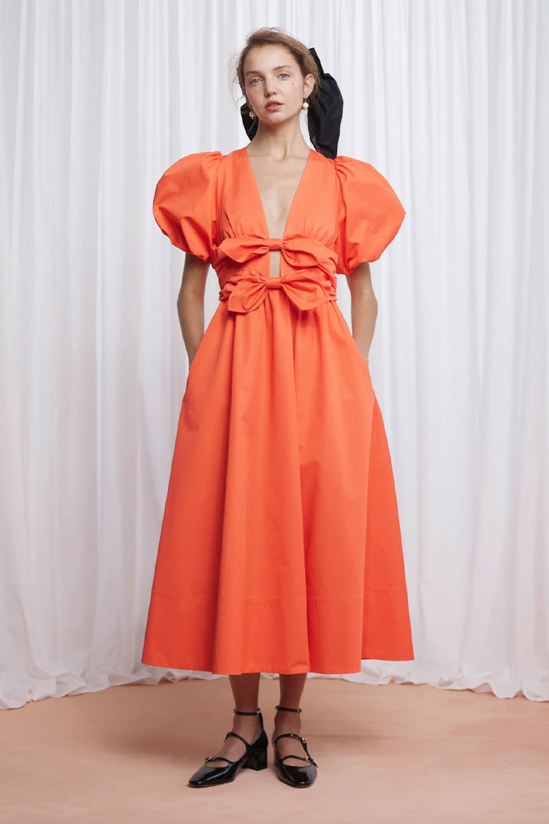 Devon Dress - Coral