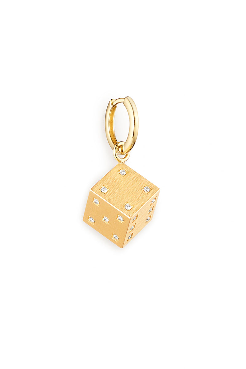 Dado Pendant - 18K Yellow Gold