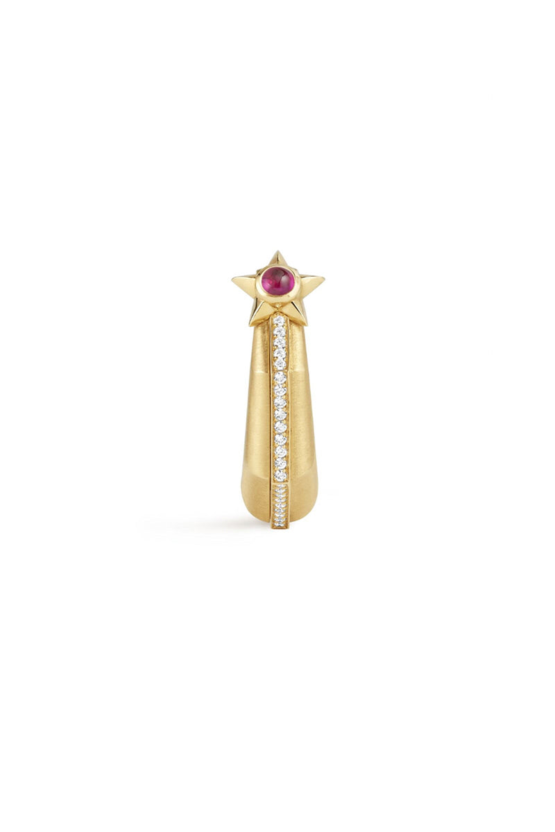 Baba Earring - 18K Yellow Gold