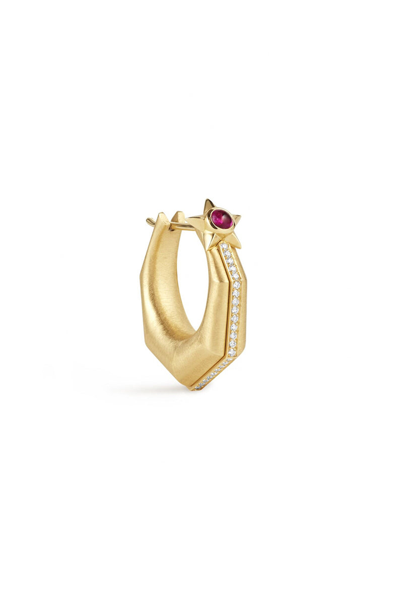 Baba Earring - 18K Yellow Gold