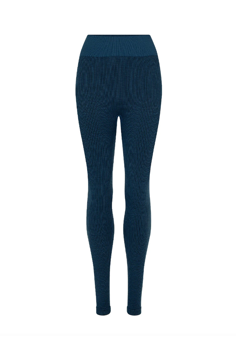 Demi Wool Legging - Ocean