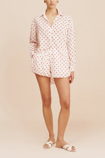 Paloma Shirt - Petite Polka Dot