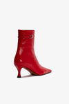 Trap Ankle Boots - Vermillion