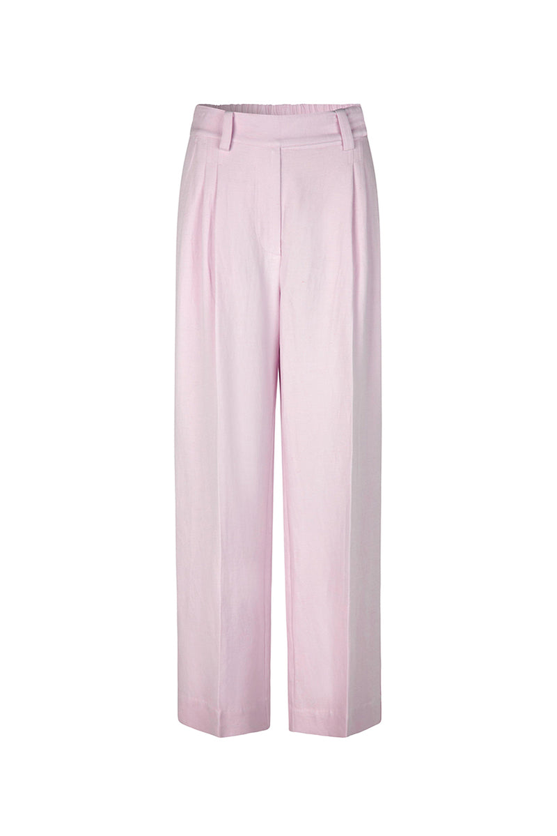 Lino Linen Pant - Lavender Fog