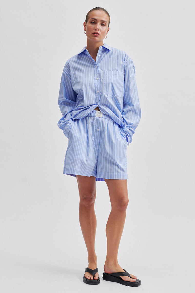 Amale Shirt - Light Blue