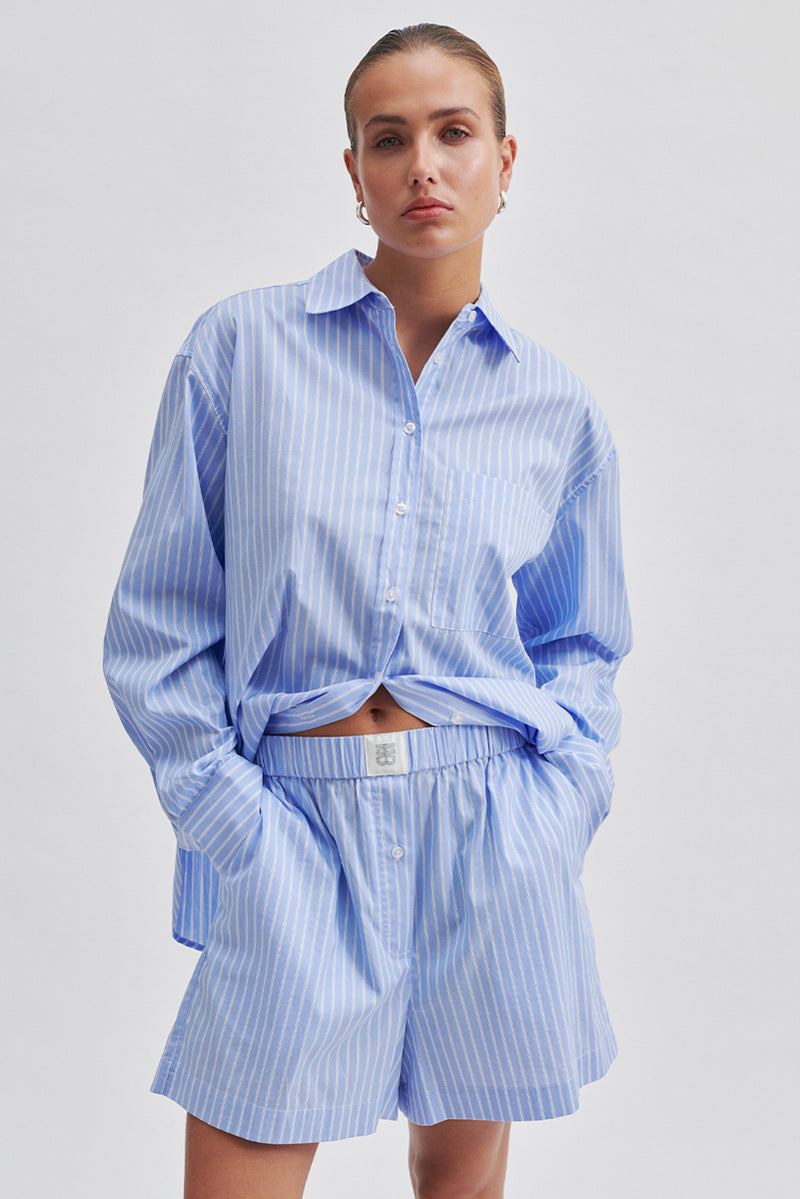 Amale Shirt - Light Blue