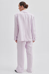 Lino Linen Pant - Lavender Fog