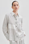 Tiarra Graphic Shirt - Vaporous White