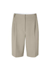 Flore Long Shorts - Vintage Khaki