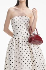 Taffeta Midi Dress - Polka Dot